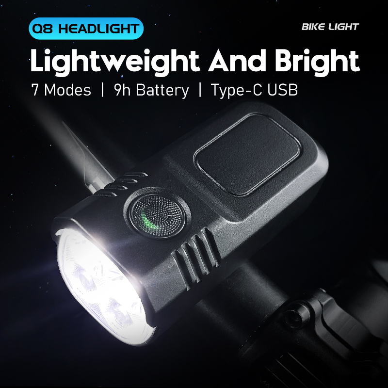 Rechargeable Bicycle Headlight 1000 Lumen - CYCLAMI 자전거 프론트 라이트, 1000 루멘,
