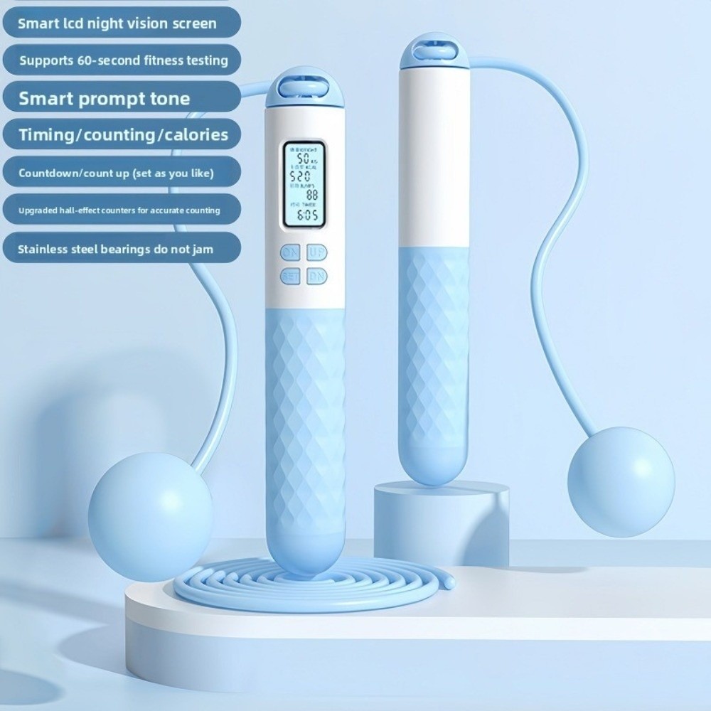 휴대용 무선 줄넘기, 무게추 기능, 카운터 기능, 체중 - Smart Jump Rope Digital Counter 리뷰 및 가격